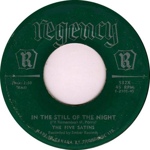 The Five Satins - In The Still Of The Night (I'll Remember)