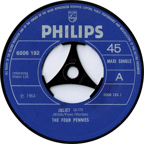 The Four Pennies - Juliet