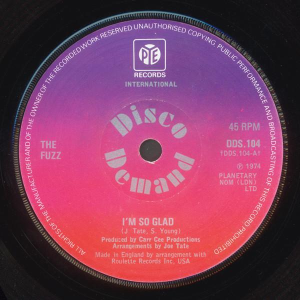 The Fuzz (4) - I'm So Glad / All About Love