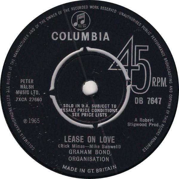 The Graham Bond Organization - Lease On Love