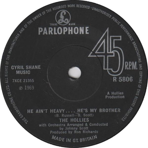 The Hollies - He Ain't Heavy.... He's My Brother
