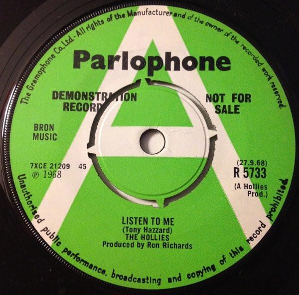 The Hollies - Listen To Me