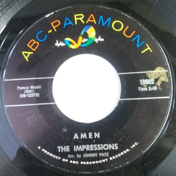 The Impressions - Amen / Long, Long Winter