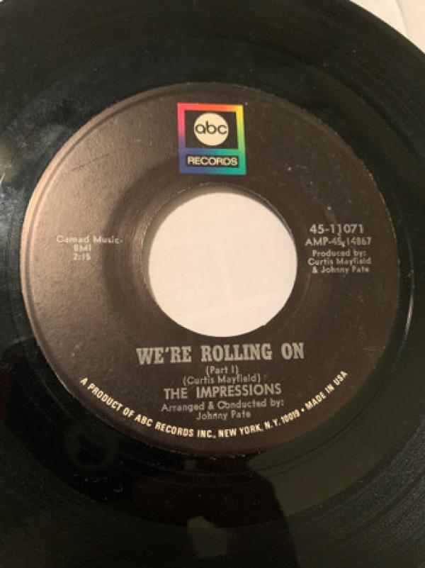 The Impressions - We’re Rolling On / We’re Rolling (Part 2)