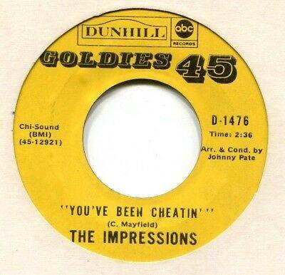 The Impressions - You've Been Cheatin'