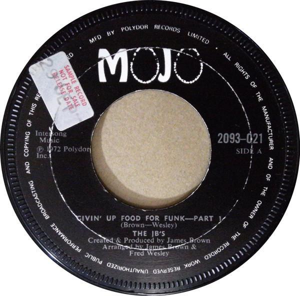 The J.B.'s - Givin' Up Food For Funk