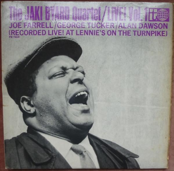 The Jaki Byard Quartet - Live! Vol. 1