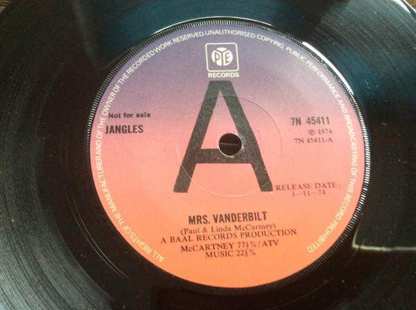 The Jangles - Mrs. Vanderbilt