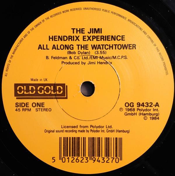 The Jimi Hendrix Experience - All Along The Watchtower