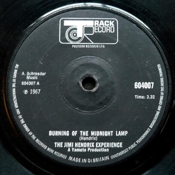 The Jimi Hendrix Experience - Burning Of The Midnight Lamp