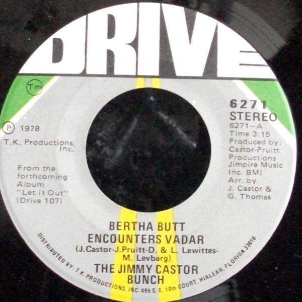 The Jimmy Castor Bunch - Bertha Butt Encounters Vadar / The Mystery Of Me