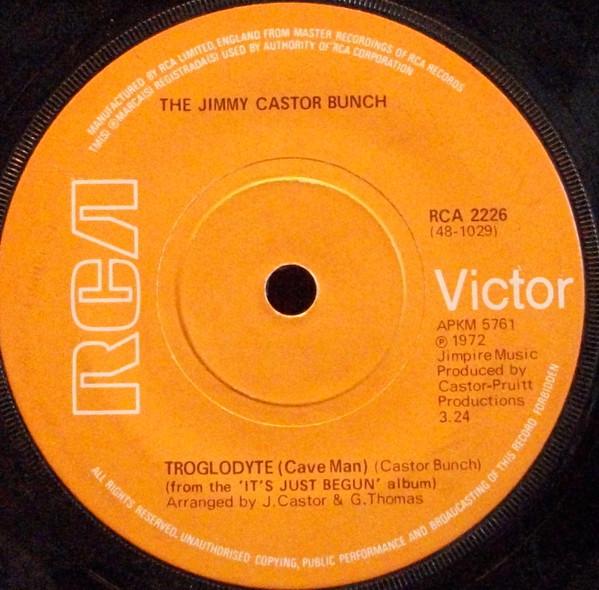 The Jimmy Castor Bunch - Troglodyte