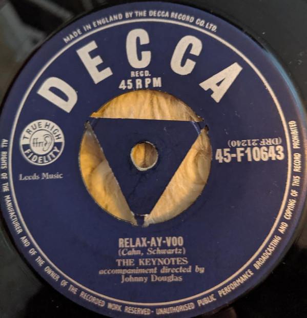The Keynotes - Relax-Ay-Voo / Steam Heat