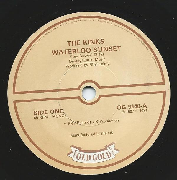 The Kinks - Waterloo Sunset / Dedicated Follower Of Fashion