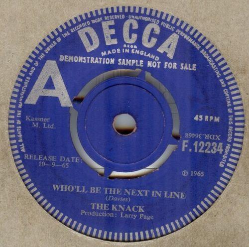 The Knack (6) - Who'll Be The Next In Line