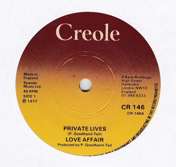 The Love Affair - Private Lives
