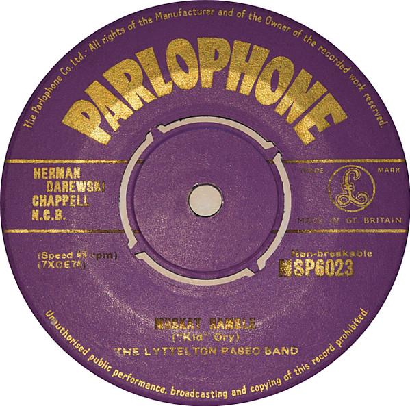 The Lyttelton Paseo Band - Muskat Ramble / Mamzelle Josephine