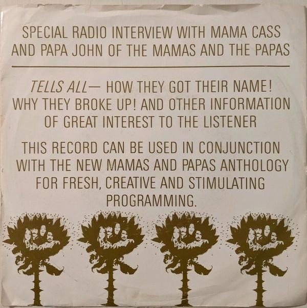 The Mamas & The Papas - Special Radio Interview With Mama Cass And Papa John Of The Mamas And The Papas