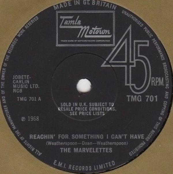 The Marvelettes - Reachin' For Something I Can't Have