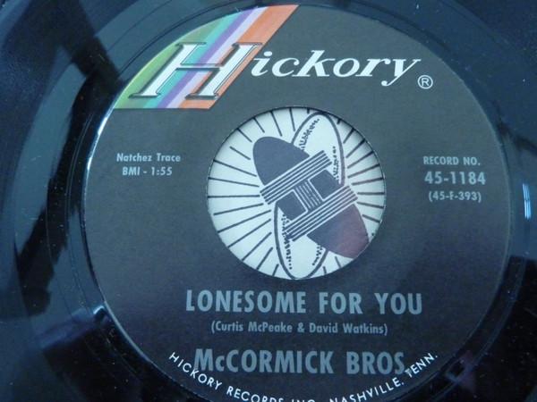 The McCormick Brothers - Lonesome For You / Banjo Twist