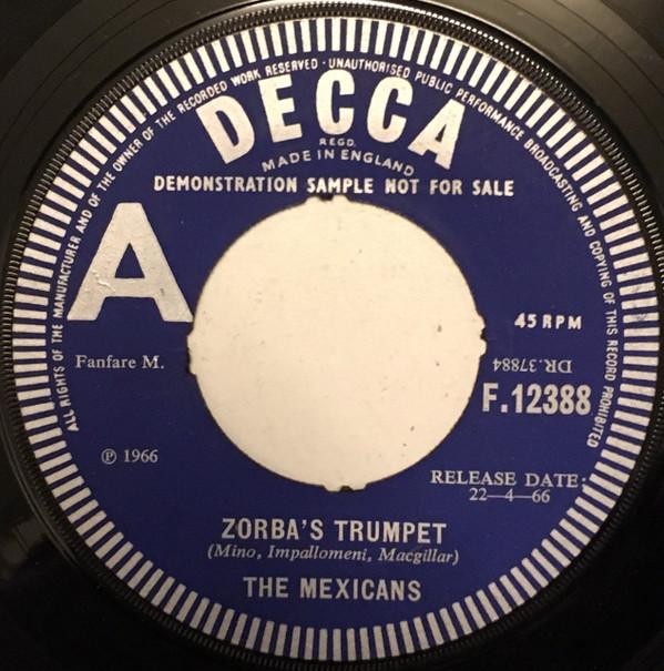 The Mexicans - Zorba's Trumpet / Swinger From Seville