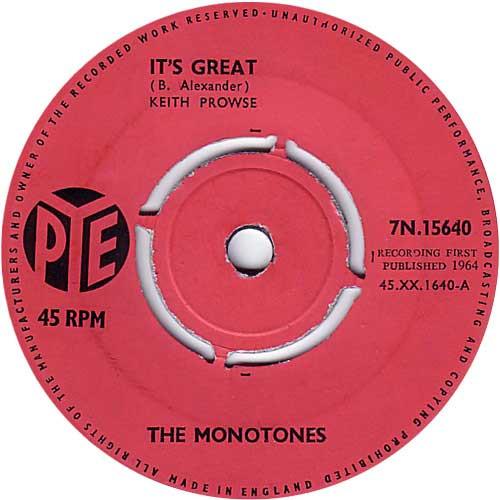 The Monotones (3) - It's Great