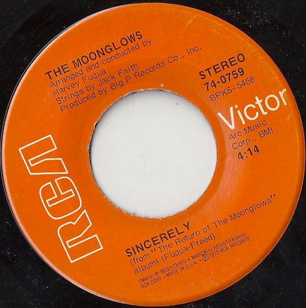 The Moonglows - Sincerely / I Was Wrong