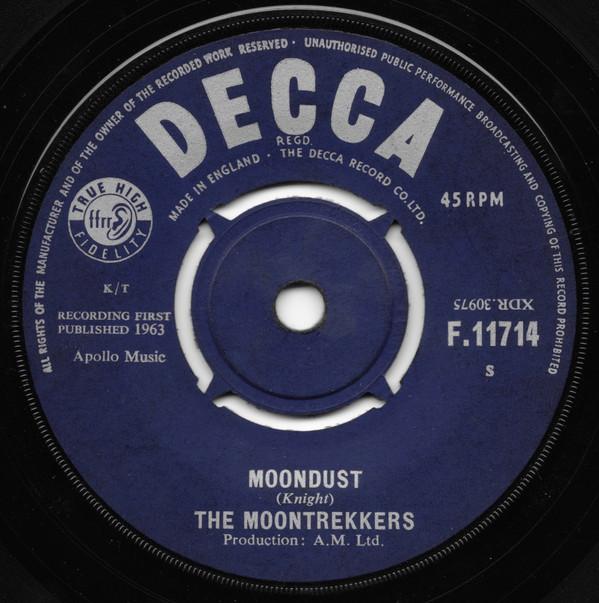 The Moontrekkers - Moondust / The Bogey Man