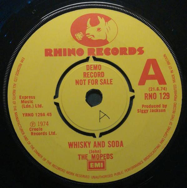 The Mopeds (2), The Pyramids (2) - Whiskey And Soda / Jesse James Rides Again