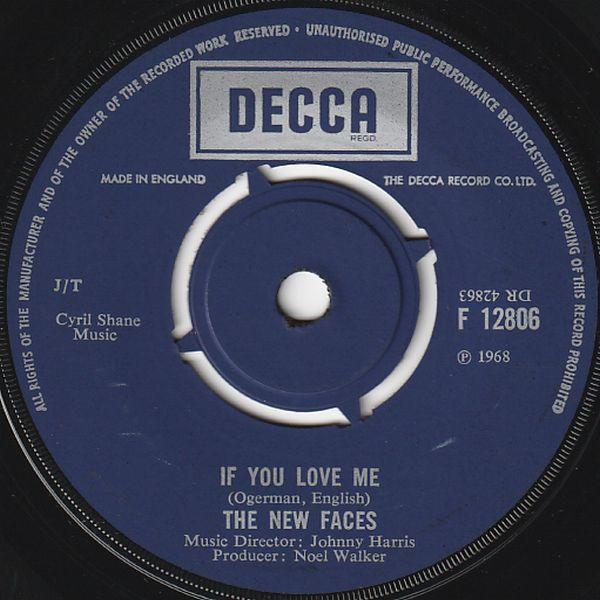 The New Faces - If You Love Me