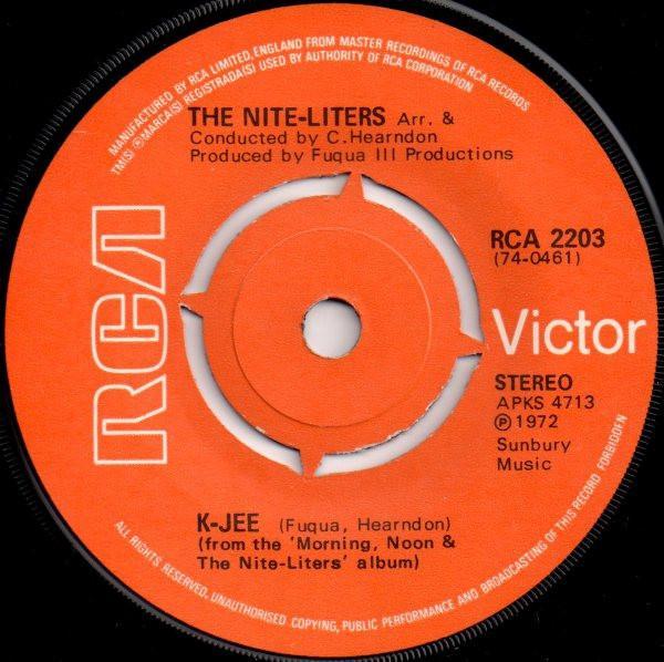 The Nite-Liters - K-Jee / Tanga Boo Gonk