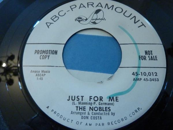 The Nobles (6) - Just For Me