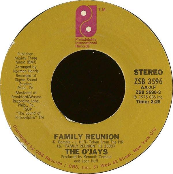The O'Jays - Family Reunion