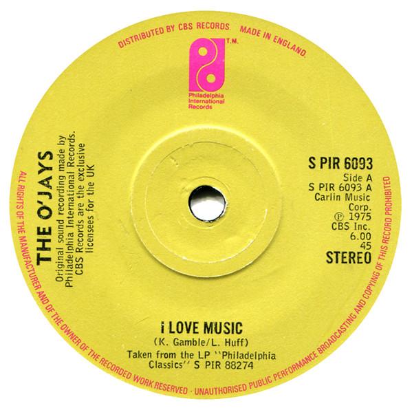 The O'Jays - I Love Music
