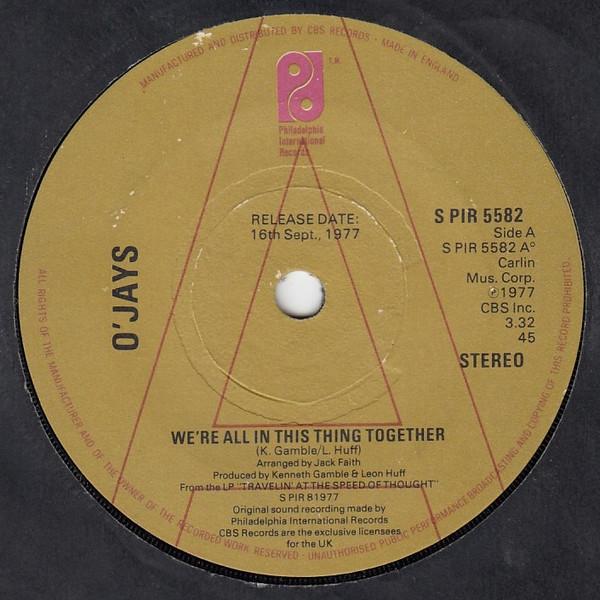 The O'Jays - We're All In This Thing Together
