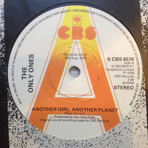 The Only Ones - Another Girl, Another Planet