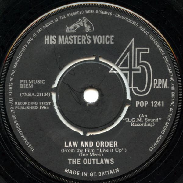 The Outlaws (3) - Law And Order