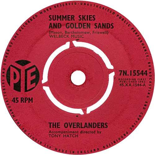 The Overlanders - Summer Skies And Golden Sands