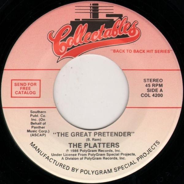 The Platters - The Great Pretender / You'll Never, Never Know