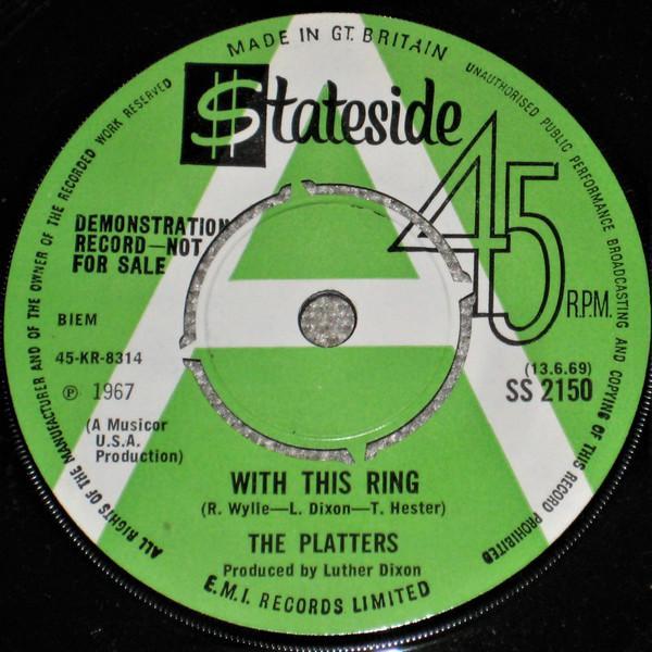 The Platters - With This Ring