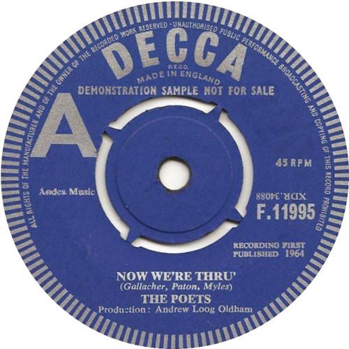 The Poets (2) - Now We're Thru'