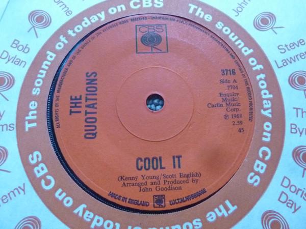 The Quotations (3) - Cool It / The Mark Of Her Head