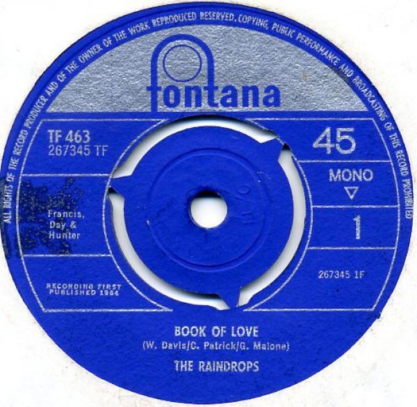 The Raindrops - Book Of Love