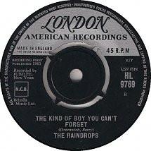 The Raindrops - The Kind Of Boy You Can't Forget / Even Though You Can't Dance