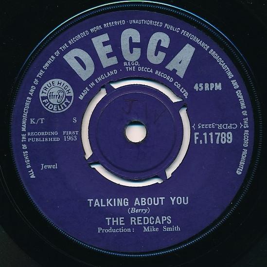 The Redcaps - Talking About You