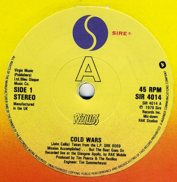 The Rezillos - Cold Wars