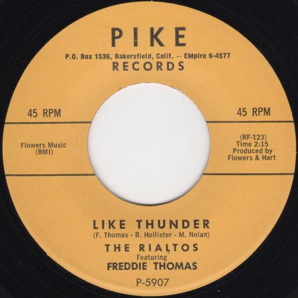 The Rialtos, Freddie Thomas - Like Thunder