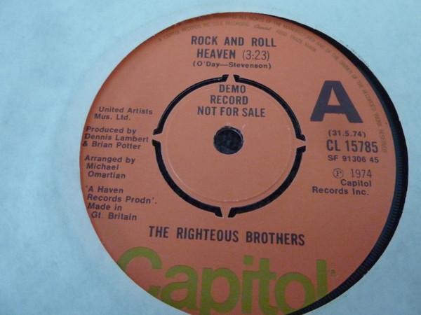 The Righteous Brothers - Rock And Roll Heaven