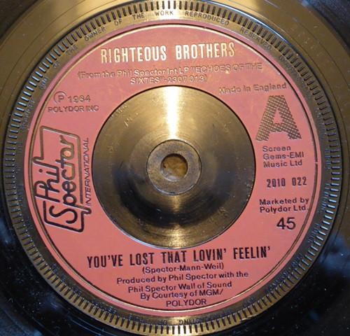 The Righteous Brothers - You've Lost That Lovin' Feeling / Rat Race