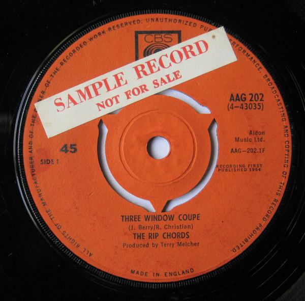 The Rip Chords - Three Window Coupe
